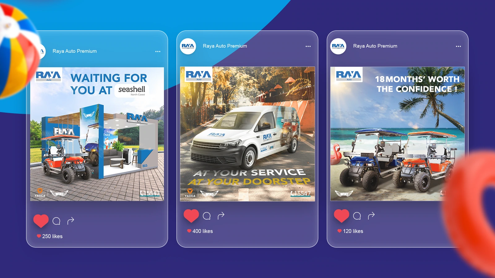 Raya Auto Premium - Digital Media — Automotive campaign by BRANDIZER, image 3