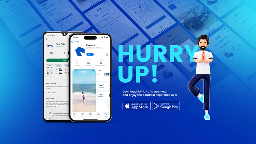 Raya Auto - Mobile App — Automotive campaign by BRANDIZER, image 4