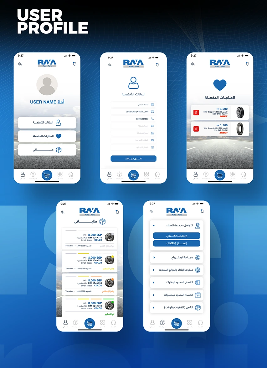 Raya Auto - Spare Parts App — Automotive campaign by BRANDIZER, image 8